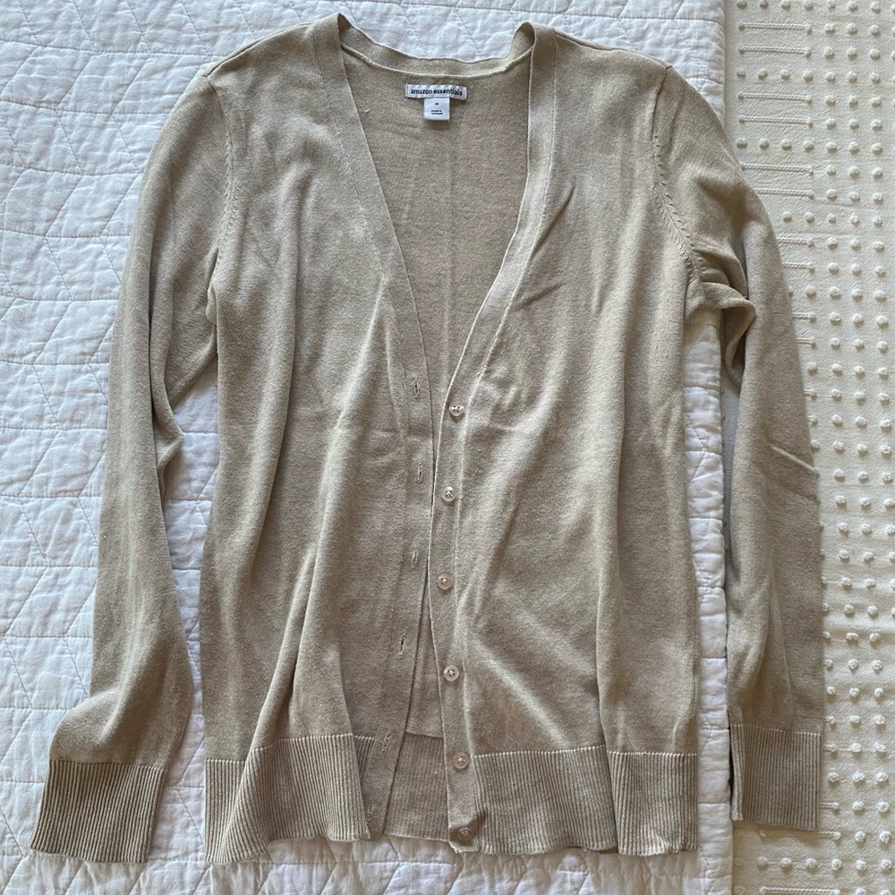 Oatmeal heather cardigan